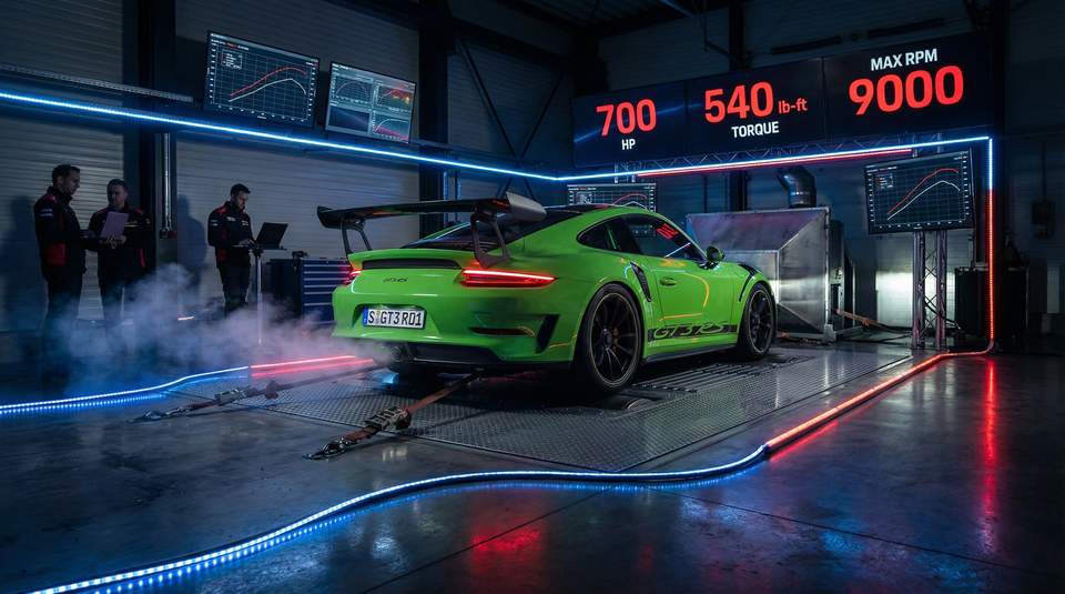 茄子视频视频：保时捷马力测试视频